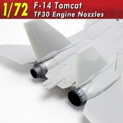0428 1/72 F-14A トムキャット TF30 エンジンノズル [プラモデル用パーツ]