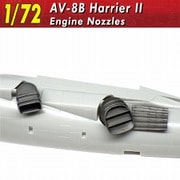 0459 1/72 AV-8B ハリアー2 エンジンノズル [プラモデル用パーツ]