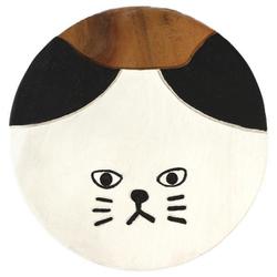 ラウンドスツール スツール ハチワレネコ 10724860246 roundstool