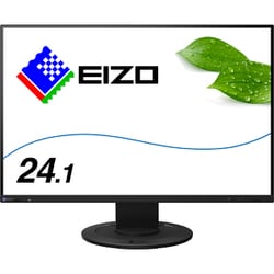 液晶ディスプレイ/24.1型/WUXGA（1920×1200）/IPSパネル/アンチグレア/HDMI×1 DP×1 DVI-D×1 D-Sub 15ピン×1/スピーカー内蔵/ブラック FlexScan EV2410R-BK