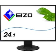 液晶ディスプレイ/24.1型/WUXGA(1920×1200)/IPSパネル/アンチグレア/HDMI×1 DP×1 DVI-D×1 D-Sub 15ピン×1/スピーカー内蔵/ブラック FlexScan EV2410R-BK