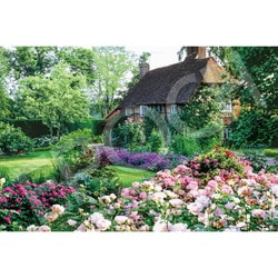 22-507s 世界の風景 花園のコテージ [ジグソーパズル 2016ピース]
