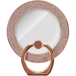 マグセーフ対応スマホリング iRing Mag Glitter ローズゴールド UMS-IR18MGRG