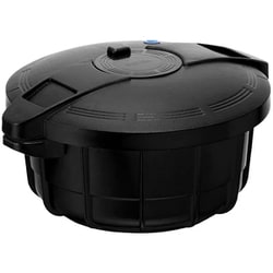 電子レンジ専用 圧力鍋 2.3L 時短 簡単 ブラック MPC-2.3BK