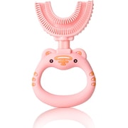 子ども用U字型歯ブラシ ゆらしー ピンク