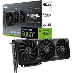 Prime GeForce RTX 5060 Ti 16GB GDDR7 OC Edition グラフィックボード PRIME-RTX5060TI-O16G