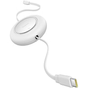 巻き取り式 USB-Cケーブル Free2Pull 100W 2m Moon White P10364500213-00