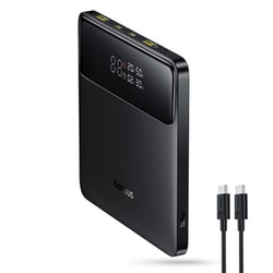 Blade H1 モバイルバッテリー 100W 20000mAh 出力ディスプレイ付 Cosmic Black P10021604123-00
