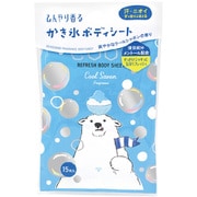 限定 かき氷クールボディシート クールシャボンの香り