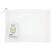 限定 MIFFY(ミッフィー) フラワー フラットポーチ B EB425B