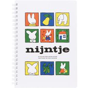 限定 MIFFY(ミッフィー) ナインチェ A5リングノート B EB442B