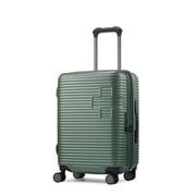 MOTIVAN(モティバン)スーツケース 55cm Sサイズ(機内持込可) 43L 5cm拡張 TSAロック スーツケースカバー・ネームタグ付 グリーン SM-H320EPGREEN