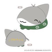 おでかけ子ザメ もふもふ コインケース B：子ザメちゃん（ニコリ）