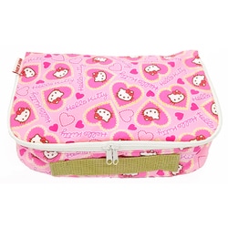 サンリオ Hello Kitty衣類ケース（ラメハート）ピンク VA-250491