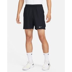 コート ビクトリー Dri-FIT 18cm メンズ テニス ショートパンツ ブラック/ホワイト（010） Sサイズ FD5381