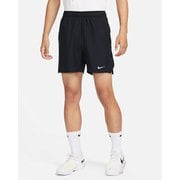 コート ビクトリー Dri-FIT 18cm メンズ テニス ショートパンツ ブラック/ホワイト（010） Lサイズ FD5381