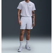 コート ビクトリー Dri-FIT 18cm メンズ テニス ショートパンツ ホワイト/ブラック（100） Mサイズ FD5381