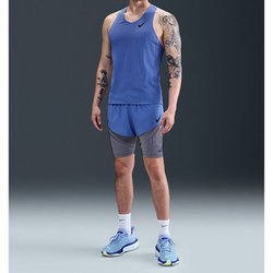 Dri-FIT ADV エアロスイフト シングレット メンズ ランニングウェア シャツ コメットブルー/ブラック（411） Sサイズ FN4232