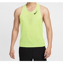エアロスイフト メンズ ランニングウェア シャツ ライトレモンツイスト/ブラック（736） Sサイズ FN4232