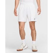 コート アドバンテージ Dri-FIT 15cm メンズ テニス ショートパンツ ホワイト/ブラック(100) Sサイズ FZ6914
