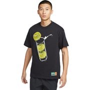 ナイキコート マックス90 メンズ テニス 半袖シャツ ブラック(010) Mサイズ HJ3469