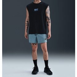 Dri-FIT ヘリテージ 13cm メンズ フィットネス ショートパンツ スモーキーブルー/ヘザー/ペールアイボリー/スモーキーブルー（006） XLサイズ HJ4090