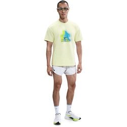 ランニング マックス90 Tシャツ メンズ ランニングウェア シャツ LUMINOUS GREEN/REFLECTIVE SILV（331） XLサイズ IB7926