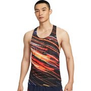 Dri-FIT ファスト シングレット メンズ ランニングウェア シャツ ホワイト(100) Mサイズ IF0442