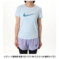 ウィメンズ ワン スウッシュ Dri-FIT レディース ランニングウェア シャツ BLUE TINT（423） Lサイズ HJ2205