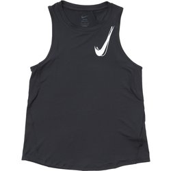 ナイキ ウィメンズ ワン SWSH HBR DF タンク レディース ランニングウェア シャツ BLACK（010） Mサイズ HJ2219