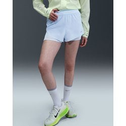 スウィフトミッドライズ レディース ランニングウェア ショートパンツ ブルーティント（423） Lサイズ HJ5377