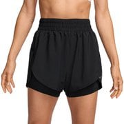 ウィメンズ ワン DF HR 2IN1 ショート レディース ランニングウェア ショートパンツ BLACK/BLACK(010) Lサイズ HV0577
