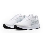 ウィメンズ RUN DEFY レディース ランニングシューズ WHITE/PURE PLATINUM-BLACK（103） 24.5cm HM9593