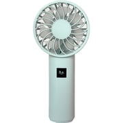 誤作動を防ぐ長押し電源機能付き 超コンパクトミニファン ブルー BEHFT26-IMBL