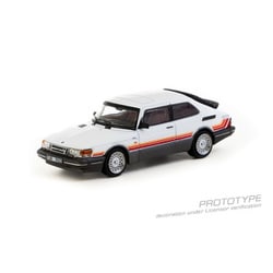T64G-056-WH 1/64 Saab 900 Turbo White [ダイキャストミニカー]