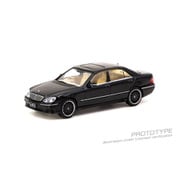 T64G-072-BK 1/64 Mercedes-Benz S-Class Wald Black [ダイキャストミニカー]