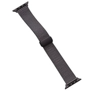Apple Watch Series10(42mm)/Series 9 8 7(41mm)/SE/Series 6 5 4(40mm)/Series 3 2 1(38mm)用 バンド ステンレス ブラック NB-RAWST01BK