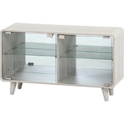 コレクションシェルフ クレール ワイド 幅79.5×奥行25×高さ46cm ホワイトウォッシュ 52296