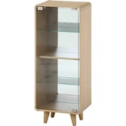 コレクションシェルフ クレール ハイ 幅36×奥行26.5×高さ89cm オークナチュラル 52299