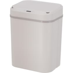 センサーダストボックス 12L レクタングル アイボリー 16704