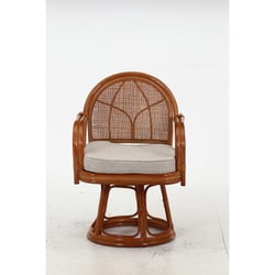 ヨドバシ.com - 不二貿易 FUJI BOEKI ラタン 回転チェア（ハイ