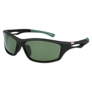 偏光サングラス 本体色:Matte Black/Dark Green. レンズ色:Green.Polar CM 4036-02