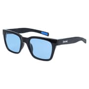 偏光スポーツサングラス 本体色:Shiny Black /Blue レンズ色:Light Blue Polar SPLD 4002-01