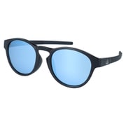 偏光カジュアルサングラス 本体色:Matte Black /Black レンズ色: Smoke Polar/Blue White REVO TB 3016-02