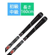 スキー板「オガサカ KS-UQ 11001447 BK 160cm」+プレート「チロリア Multiflex Pro Base WT」+ビンディング「チロリア PRD11 GW BK/WT/RD」セット [25-26 Newモデル 初級・中級]