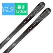 スキー板「オガサカ TC-J 11001483 130cm」+プレート「チロリア JRS Base M」+ビンディング「チロリア JRS7.5 GW CA WT/BK」セット [25-26 Newモデル ジュニア レーシング]