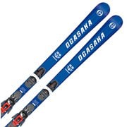 スキー板「オガサカ TRIUN G.TEAM 11001508 155cm」+プレート「チロリア RACE PLATE WCR TEAM」+ビンディング「チロリア TX10 GW BK/WT/RD」セット [25-26 Newモデル ジュニア レーシング]