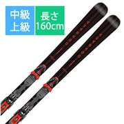スキー板「オガサカ KS-AP 11001520 BK 160cm」+プレート「チロリア Multiflex Pro Base」+ビンディング「チロリア PRD12 GW BK ブレーキ85mm」セット [25-26 Newモデル 中級・上級]