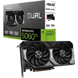 Dual GeForce RTX 5060 Ti 16GB GDDR7 OC Edition グラフィックボード DUAL-RTX5060TI-O16G