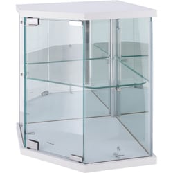 鑑定品用　卓上ディスプレイケース 楽天市場】クロシオ 卓上コレクション横型（ホワイト） 27054